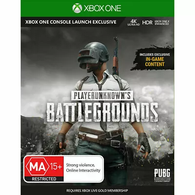 Playerunknown's Battlegrounds Player Unknown's - Xbox One Game • $7.95