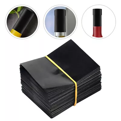 100Pcs Heat Shrink Wrap Bottle For Plastic Bottles Liquid Wine Bottle • $11.45