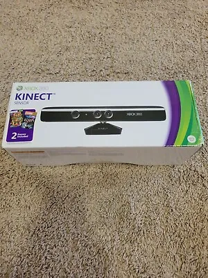 BRAND NEW SEALED XBox 360 Kinect Sensor Model 1414 + Kinect Adventures Microsoft • $48.99