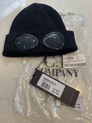 CP Company Beanie Goggle Hat With Tags • £40