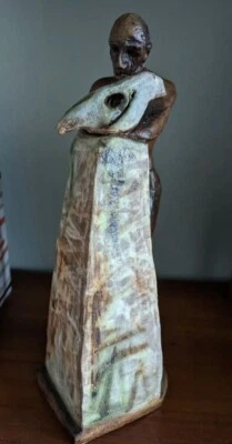 £29.99 • Buy Unusual & Interesting Sculpture Abstract Art Pottery Vintage