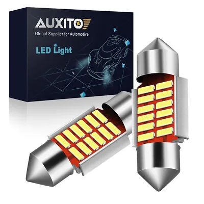 $8.99 • Buy AUXITO LED Interior Dome Light Bulbs For Toyota Camry Collora Tacoma DE3175 31MM
