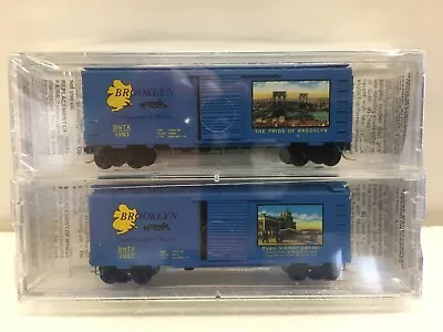 N Scale Micro Trains MTL SP RUN 03-100 Brooklyn N-TRAK 10th Anniversary 2-Pack • $120