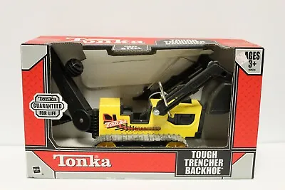 Vintage 1998 Tonka Tough Steel Trencher/Backhoe NEW In Original Box Hasbro DC130 • $119.90