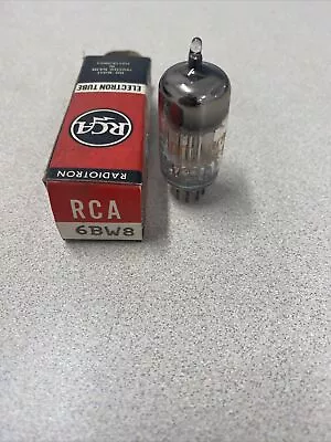 Vintage Rca 6bw8 Tube Nos Tested • $5.84