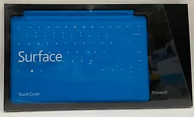Microsoft Touch Cover Keyboard CYAN For Surface RT Pro RT 2 Pro 2 1515 NEW • $44.99
