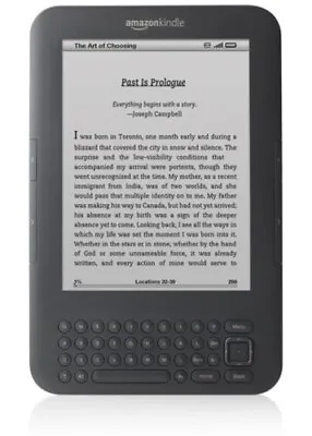 Kindle Keyboard Reader 3rd Gen Model D00901 Exc. Cond. **TESTED** • $37.95