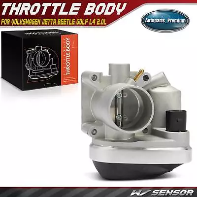 Electronic Throttle Body Assembly For Volkswagen Jetta 01-05 Beetle Golf L4 2.0L • $57.99