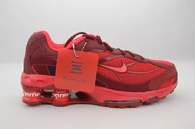 Nike Shox Ride 2 Supreme Red Men's Size 10 New In Box DN1615 600 • $297