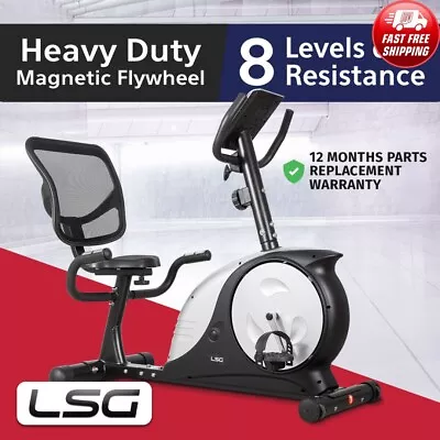 NEW Recumbent Magnetic Exercise Bike Lifespan 200 KG Max User Weight - AU • $435