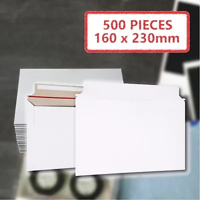 500x 300gsm 01 160 X 230mm C5 CD Semi Rigid Business Envelope Hard Tough Mailer  • $107.30