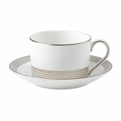 Vera Wang For Wedgwood Moderne Tea Cup And Saucer NEW Without Box • $48