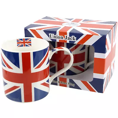 China Union Jack Mug/Cup Gift Boxed UK Souvenir London • £9.99