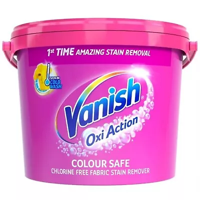 Vanish Oxi Action Powder Clothes & Fabric Laundry Stain Remover 2.4 Kg • £15.99