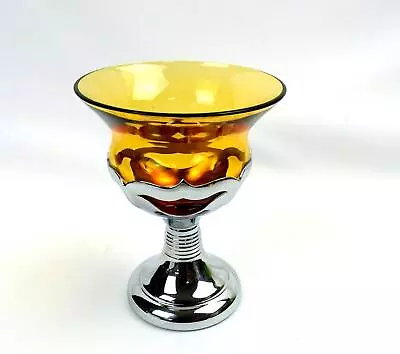 Cambridge Glass Farber Bros Amber 4 1/8  Liquor Cocktail 1932-1965 • $27.47