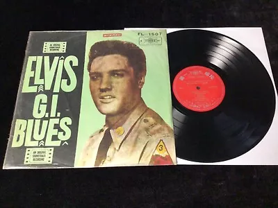 Elvis Presley Lp Fl-1507 G. I. Blues Mega Rare Taiwan Pressing • $79