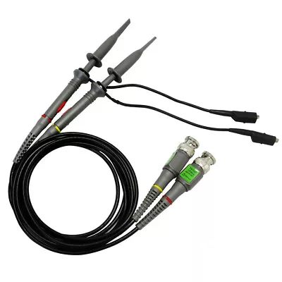 Aidetek P6100 Two X1 X10 100MHZ Oscilloscope Clip Probes HP Tektronix • $22.31