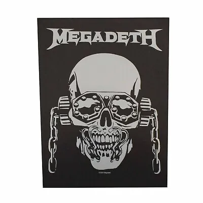 Large Megadeth Vic Rattlehead Woven Sew On Battle Jacket Back Patch • $14.95
