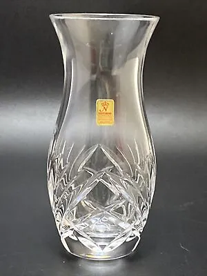 Nachtmann Bleikristall 24% Lead Crystal Germany Clear Vase Decorative Trinket 6” • $23.98