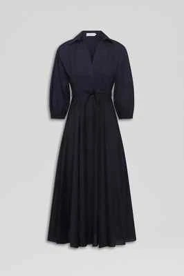$349 • Buy Scanlan Theodore Parachute Cotton Shirt Dress Size 8