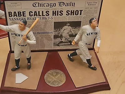 Babe Ruth Called Shot Mement Danbury Mint Figurine New York Yankees Statue Hof  • $220