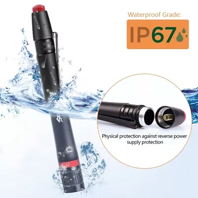 £6.38 • Buy Mini Medical Pen Nurse Pocket LED Light Reusable Emergency Torch SurgicalDoctor.