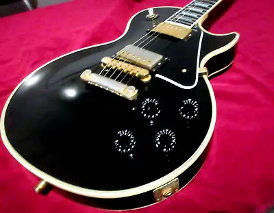 $4750 • Buy 1992 Unique Nashville Gibson Les Paul Custom Ebony & Case