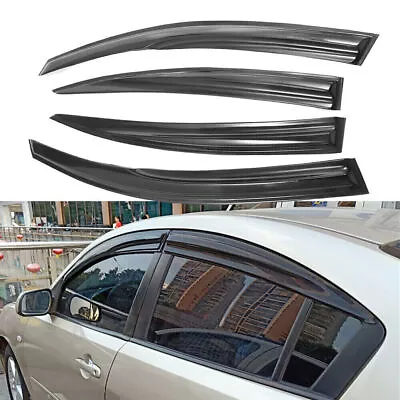 For 2004-2009 Mazda 3 Sedan 4-Door Window Visor Vent Rain Guards Wind Deflector • $20.49