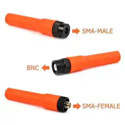 SF20 SMA Male/Female/BNC VHFUHF Antenna For Baofeng Kenwood Vertex YAESU TYT HYT • $11.99