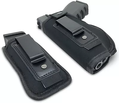 Tactical Right Hand IWB Neoprene Gun Holster Concealed Carry With Extra Mag Case • $11.69