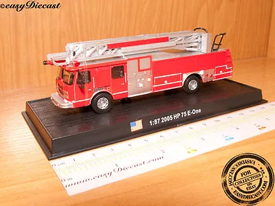 Fire Truck 1:87 Hp 75 E-one Usa 2005 Fireman Car • $14.99