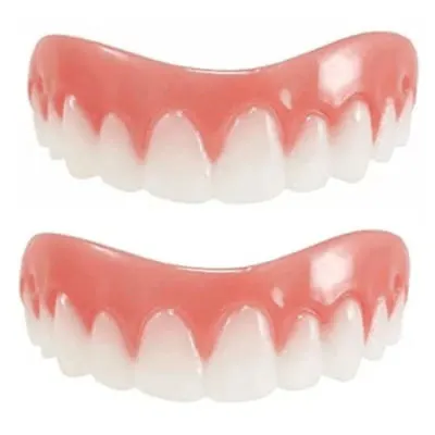1-2PCS Smile Cosmetic Upper Teeth Fake Tooth Cover Dental False Natural US STOCK • $9.85