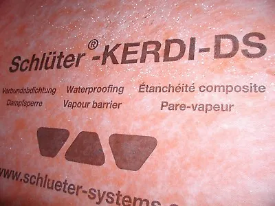 $140 • Buy Schluter Kerdi DS Waterproof Membrane 40 To 323 Sf Rolls~You Pick Size You Need!
