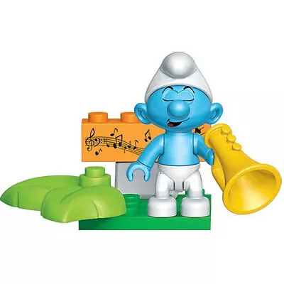 Smurfs Harp Minifigure With Accesories Building Blocks Mega Construx New • $12.50