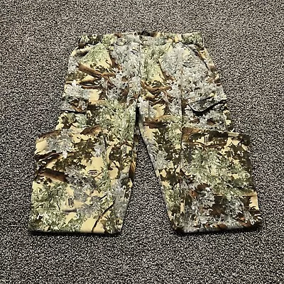 Vintage Kings Camo Desert Camouflage Cargo Stretch Hunting Pants Mens XL 40x32 • $14.98