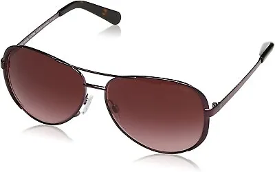 Michael Kors CHELSEA MK5004 11588H-59 - Plum Frame Burgundy Gradient Sunglasses • $49.99