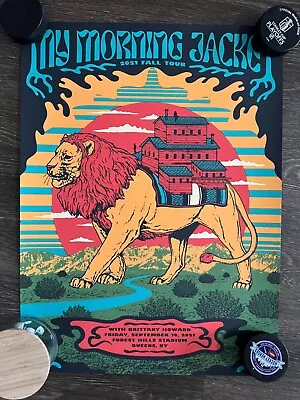 My Morning Jacket Forest Hills NYC New York 2021 VIP Concert Poster • $20