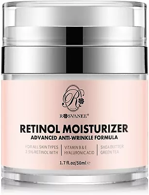 £11.75 • Buy Rosvanee Retinol Moisturizer, Cream, Anti-Aging, Anti-Wrinkle, Hydrating, 50 Ml