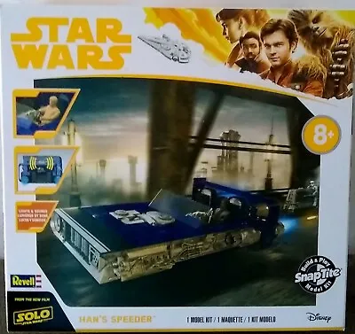 Revell Star Wars Solo Han's Speeder Snap Tite Model Kit • $16