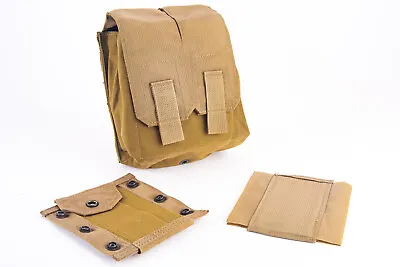 MOLLE SAW Pouch With Detachable Top Coyote Brown NSN 8465-01-516-7973 V17 • $22.38