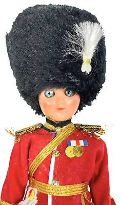 £14.59 • Buy Vintage British Royal Guard Costume  Doll Blinking Eyes.