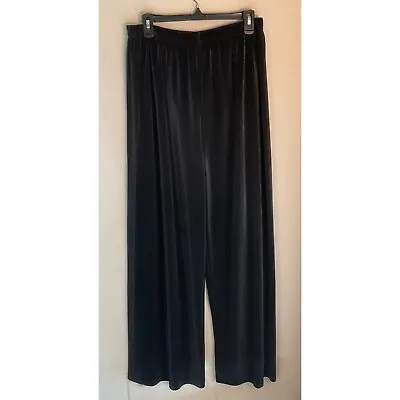 Vintage Marnie West Woman Size Medium Pull On Pants Wide Leg Pleated Versatile • $21