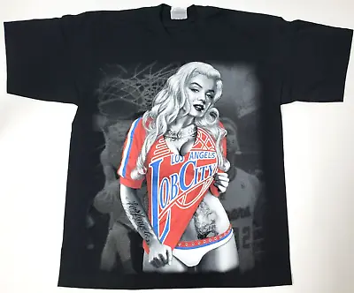 Marilyn Monroe T-shirt Los Angeles Tattoo Art LAC Lob City Tee Men's XL New • $17.95