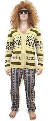 Big Lebowski COSTUME SET The Dude Sweater Sunglasses Pants Jeff Bridges • $196.55