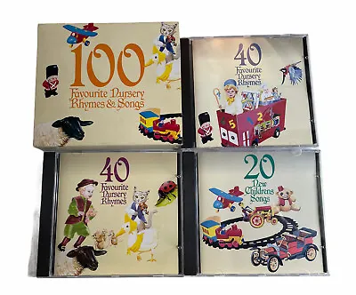 £17 • Buy 100 Favourite Nursery Rhymes And Songs By Various Artists (3 CD Boxed Set 1995)