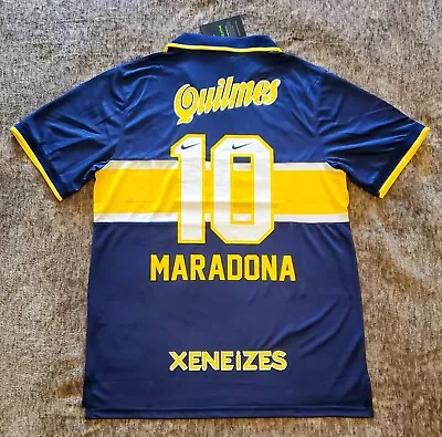 1997-1998 Boca Juniors Maradona #10 Home Jersey Shirt Size X-Large • $39.99