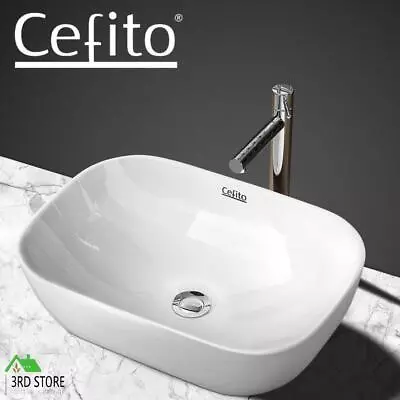 Cefito Ceramic Bathroom Basin Sink Vanity Above Counter Basins White Hand Wash • $78.26