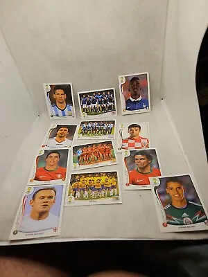 2014 FIFA World Cup Brazil Panini Stickers (Inc Messi Pepe Rooney De Bruyne) • $14.99