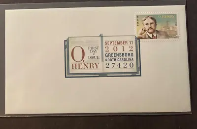 #4705 O. Henry USPS Digital First Day Of Issue That Is Unaddressed • $1.99