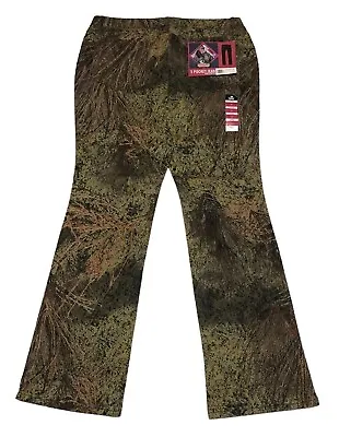 Mossy Oak Brush Women's 5 Pocket Camo Pant Stretch Size 12 (34x31.5) Hunting NWT • $17